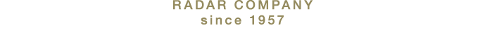 RADAR COMPANY since 1957