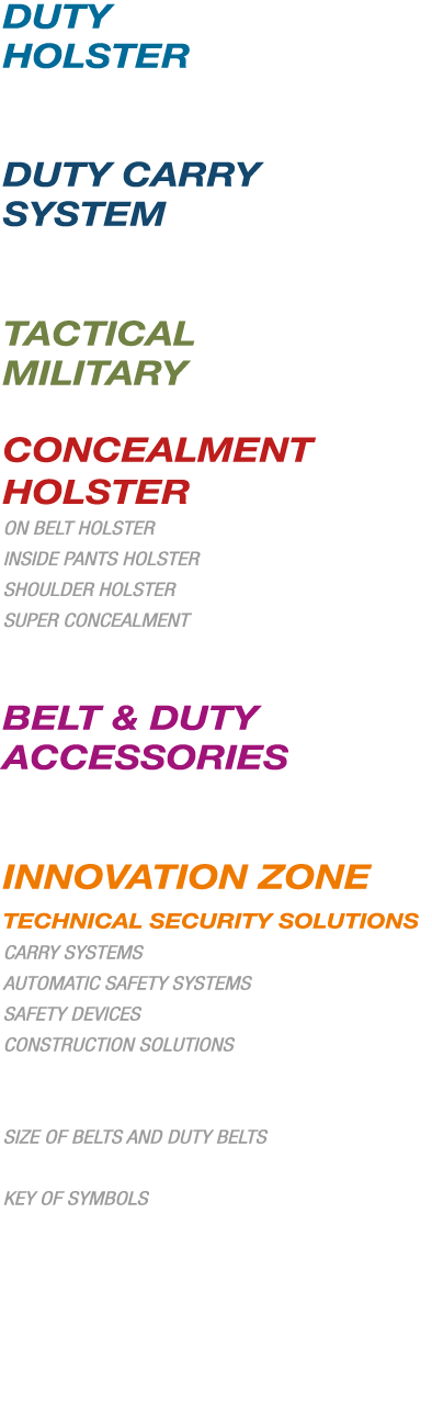 DUTY HOLSTER DUTY CARRY SYSTEM TACTICAL MILITARY CONCEALMENT HOLSTER ON BELT HOLSTER INSIDE PANTS HOLSTER SHOULDER HO...