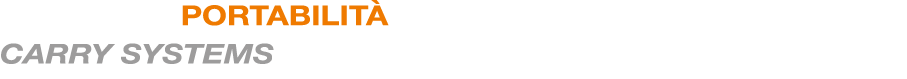 SISTEMI DI PORTABILIT CARRY SYSTEMS 