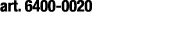 art. 6400 0020