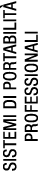 SISTEMI DI PORTABILIT PROFESSIONALI